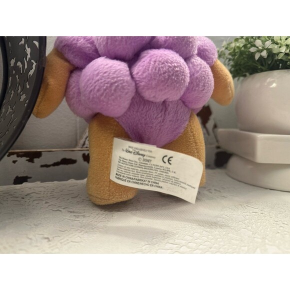 Disney Winnie the Pooh Purple Grape Costume 8 Inch Plush Beanie - Picture 3 of 3